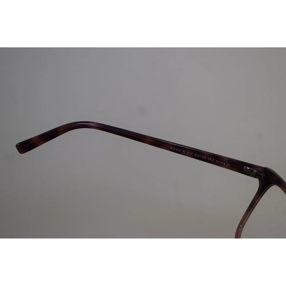 Warby Parker Rosie W 417 Brown Eyeglasses Frame Mulberry Tortoise Fade 52-20-142
